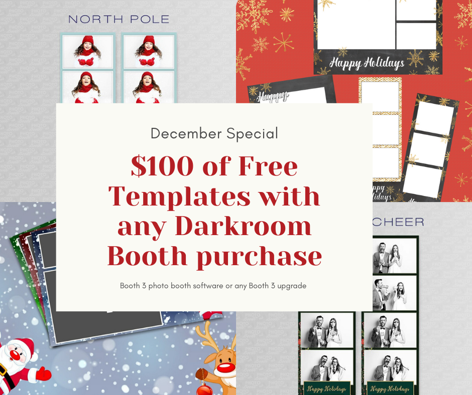 Free Templates with Darkroom Booth Purchase - Darkroom Software