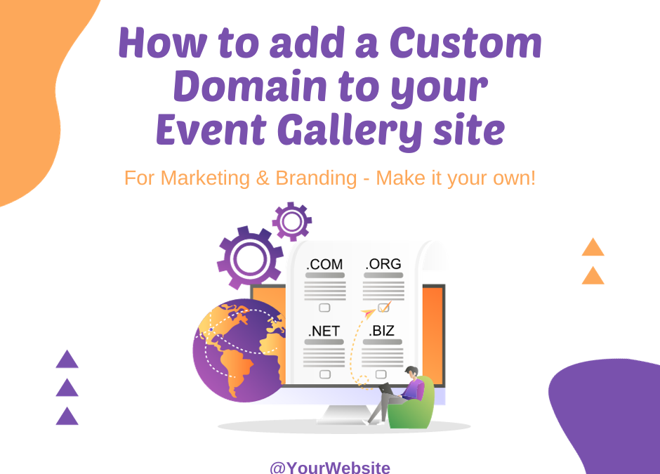 How to use a custom domain with darkroom software event gallery