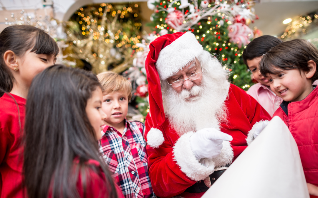 Santa Photos in a mall