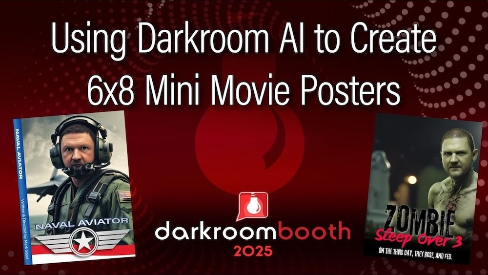 AI generated movie posters with Darkroom Software